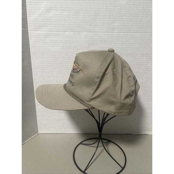 Vintage‎ Philip Morris Tobacco Shared Solutions Snapback Rope Trucker Hat - Picture 2 of 10